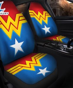 Wonder Woman Premium Premium Custom Car Seat Covers Decor Protector