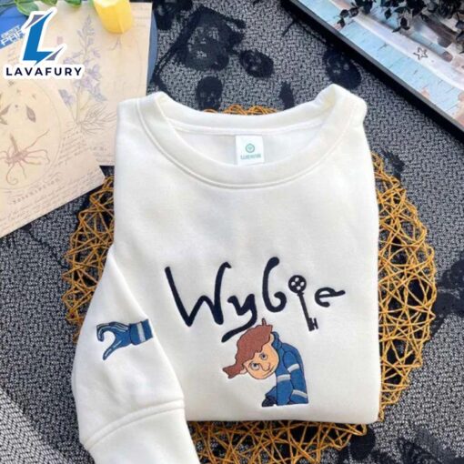 Halloween 2024  Wybie- Embroidered Youth Sweatshirt