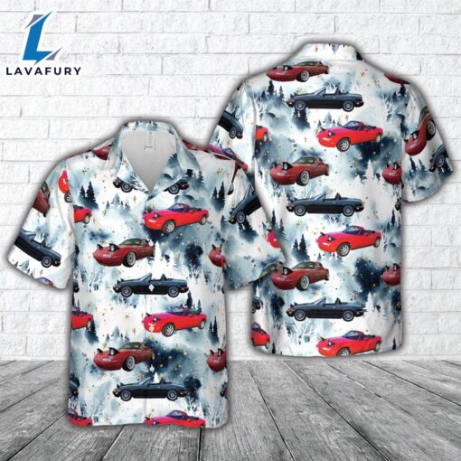 1994 Miata Christmas Hawaiian Shirt 1