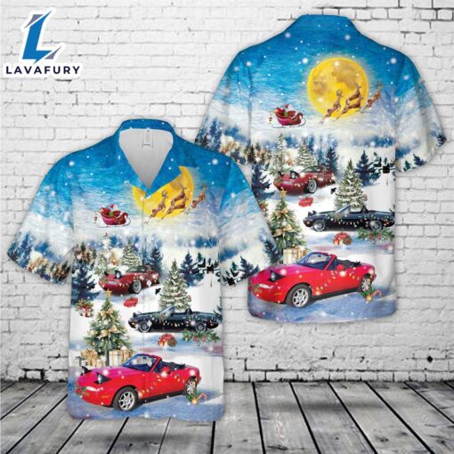 1994 Miata Christmas Hawaiian Shirt