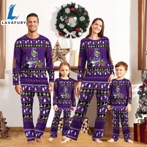 Albany Great Danes NCAA Custom Name Grinch Christmas And Sport Team Pajama Set  Gift Christmas