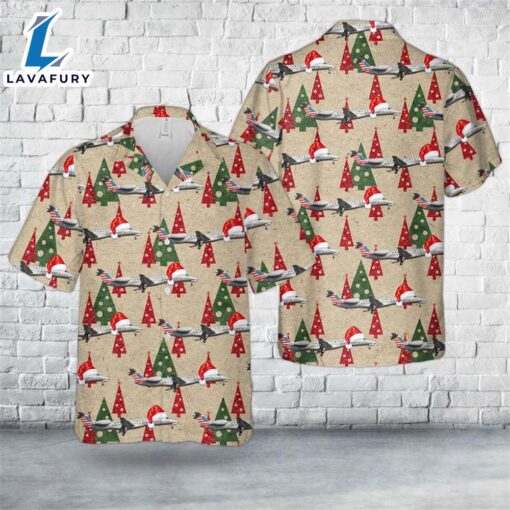 American Eagle (Piedmont Airlines) Embraer ERJ-145LR Christmas Hawaiian Shirt