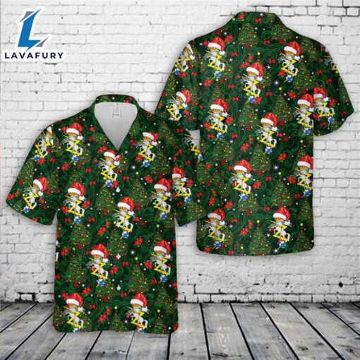 Australian Army Royal Australian Electrical and Mechanical Engineers (RAEME) Christmas Hawaiian Shirt