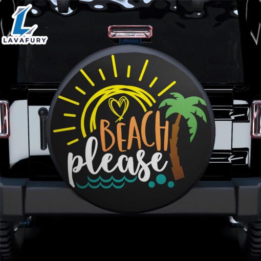 Beach Please Car Spare Tire Covers Gift For Campers