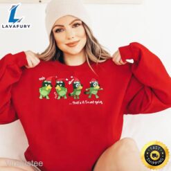 Bluey Grinch Christmas Sweatshirt Merry…