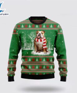 Bulldogs Tree Ugly Christmas Sweater…