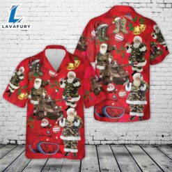 Camouflage Santa Claus Soldier Army…