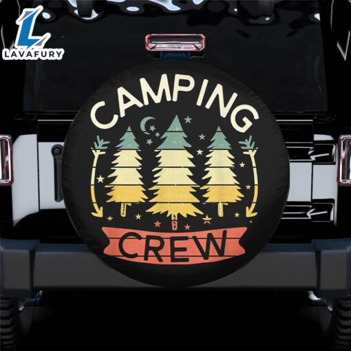 Camping Trip Spare Tire Cover Gift For Campers