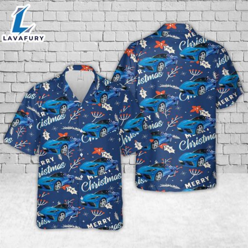 Chevrolet Corvette (C8) Christmas Hawaiian Shirt