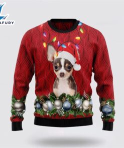 Chihuahua Christmas Beauty Ugly Ugly…