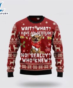 Chihuahua Dog Attitude Ugly Christmas…