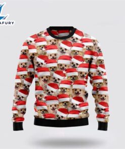 Chihuahua Ugly Christmas Sweater For…