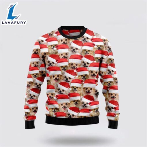 Chihuahua Ugly Christmas Sweater For Men And Women  Gift Dog Loves