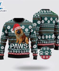 Chow Chow Santa Printed Ugly…