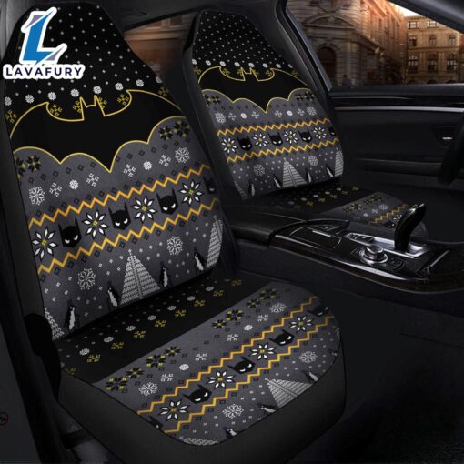 Christmas Batman Premium Custom Car Seat Covers Decor Protectors Car Decor