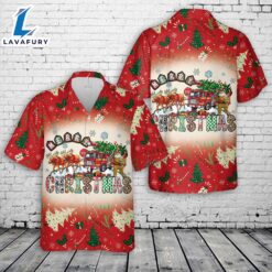 Christmas Fire Department Christmas Hawaiian…