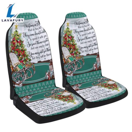 Christmas In Heaven Christmas Memorial Seat Cover Cars Car Decor