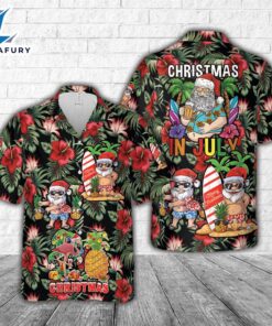 Christmas In July Hawaiian Shirt…