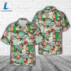 Christmas In July Hawaiian Shirt…