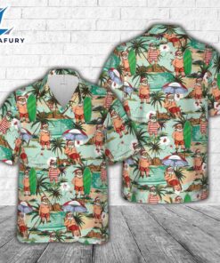 Christmas In July Hawaiian Shirt…