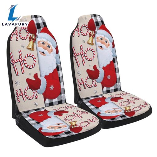 Christmas Santa Claus Home Ho Ho Ho Seat Cover Cars Car Decor