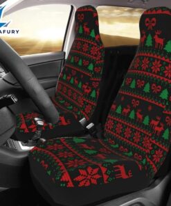 Christmas Snowflake Reindeer Car Seat…