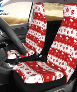 Christmas Snowflake Sock Stripes Car…