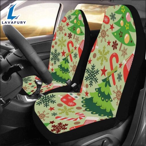 Christmas Tree Car Seat Covers  Car Decor