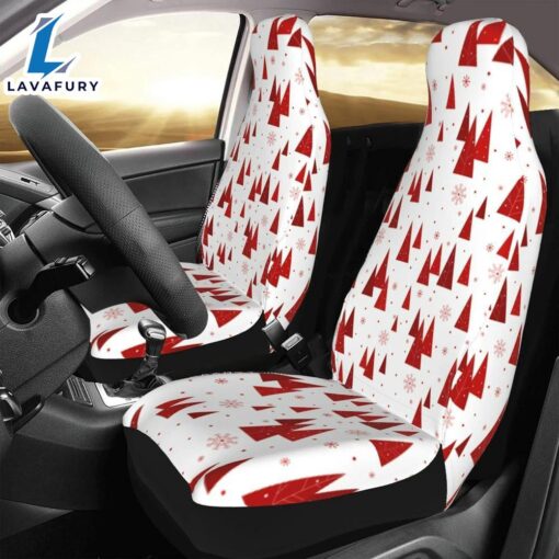 Christmas Trees Car Seat Covers Vehicle Front Seat Coverss  Car Decor