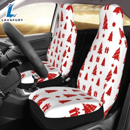 Christmas Trees Gifts Car Seat Covers Vehicle Front Seat Coverss  Car Decor