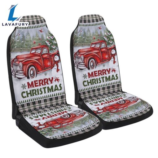 Christmas Truck Garden Mailbox Cover Road Come Home Seat Cover Cars Car Decor