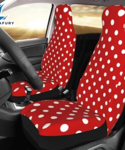 Christmas White Dot Car Seat…