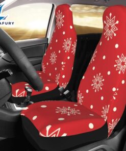 Christmas White Snowflakes Car Seat…