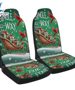 Christmas Wooden Sleigh Cardinal Jingle…