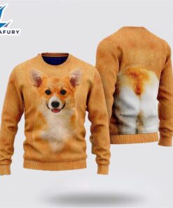 Corgi Dog 3D Ugly Christmas…