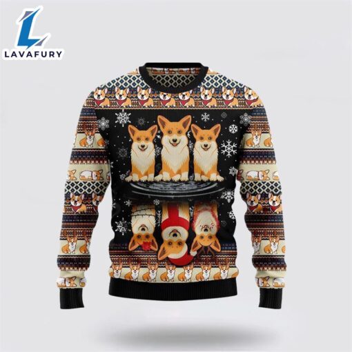 Corgi Dog Christmas Ugly Christmas Sweater For Men And Women  Gift Dog Loves