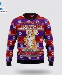 Corgi Dog Ugly Christmas Sweater…