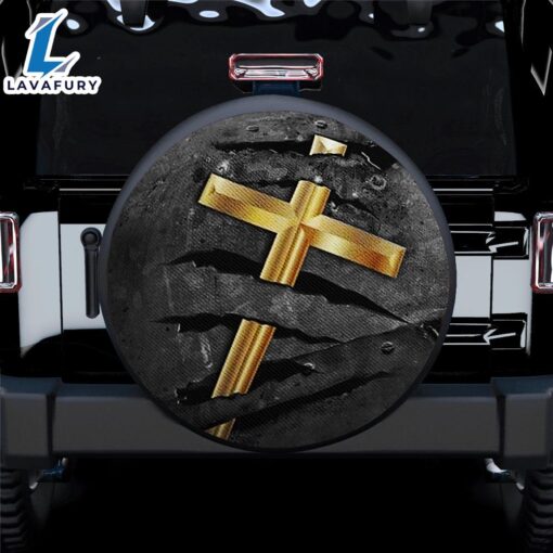 Cross Faith Car Spare Tire Covers Gift For Campers