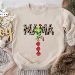 Custom Mama Grinch Sweatshirt Merry…