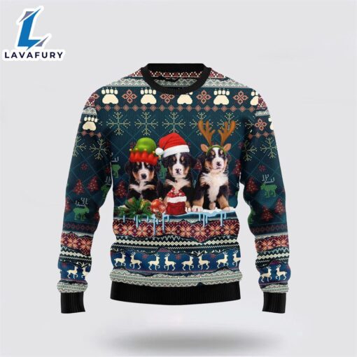 Cute Bernese Mountain Dog Christmas Ugly Christmas Ugly Christmas Sweater For Men And Women  Gift Dog Loves