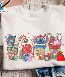 Cute Stitch and Angel Coffee…