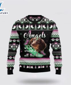 Dachshund Angel Dog Ugly Christmas…