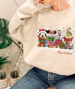 Disney Christmas Coffee Shirt Merry…