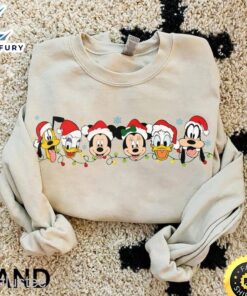 Disney Friends Christmas Sweatshirt Merry…