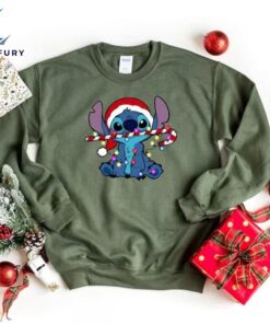 Disney Stich Sweatshirt, Stitch Christmas…