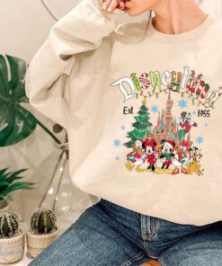 Disneyland Christmas Party Sweatshirt Merry…