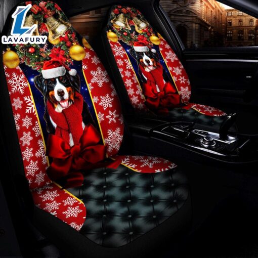 Dog Christmas Premium Custom Car Premium Custom Car Seat Covers Decor Protectors Decor Protector Car Decor