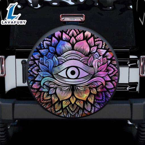 Eye Mandala Car Spare Tire Covers Gift For Campers