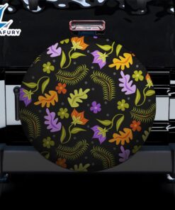 Flowers Spare Tire Cover Gift…