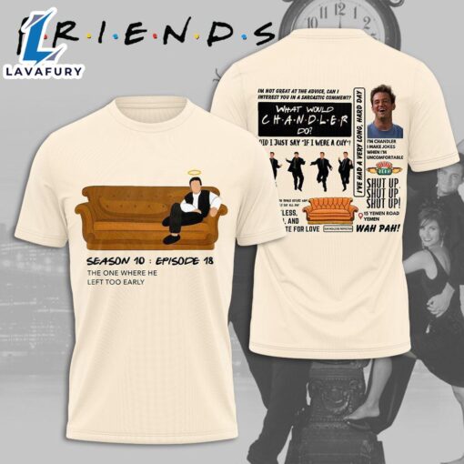 Friend 3d Shirt For Men And Women, Friends Season 10 Apparel   For Fans